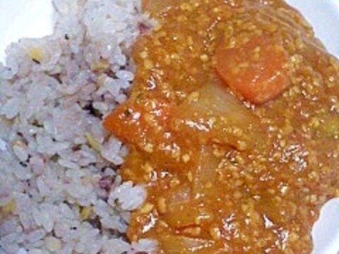 甘酒入りカレー